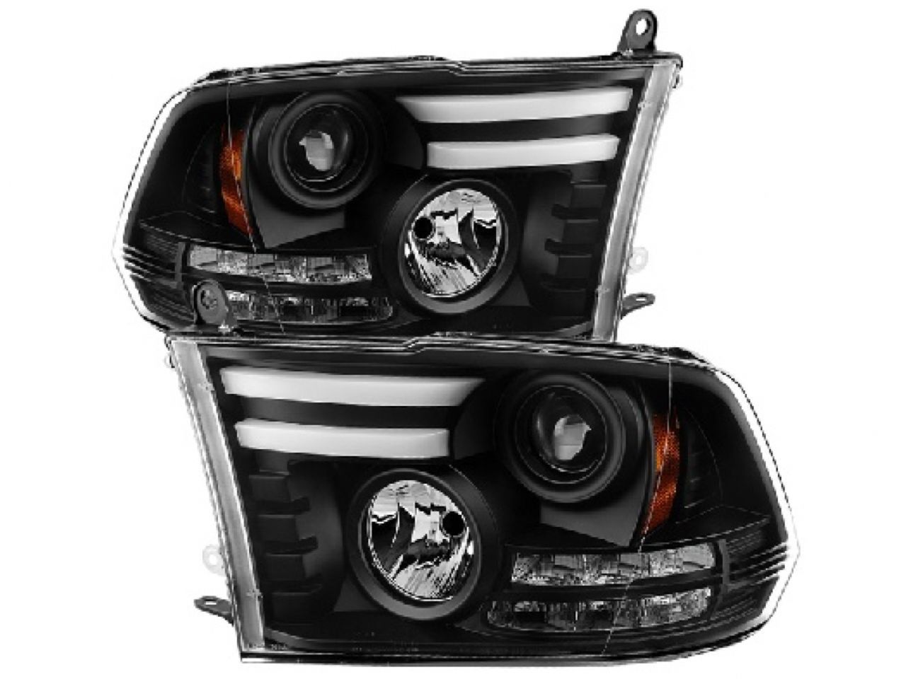 Spyder Headlights PRO-YD-DR09-LBDRL-BK Item Image