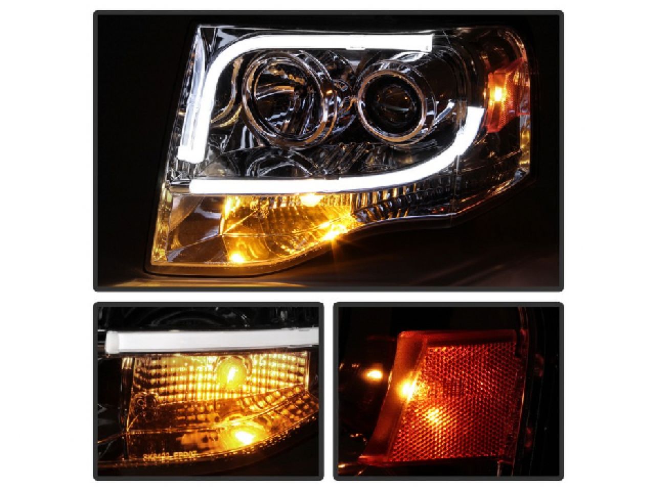 Spyder Ford Expedition 07-13 Projector Headlights