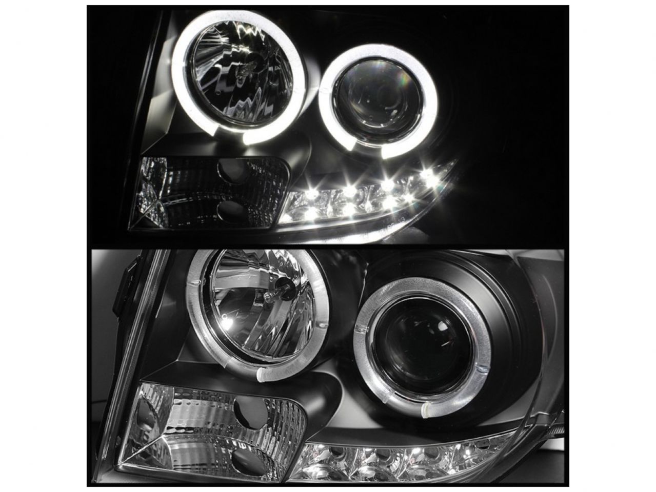 Spyder Ford Escape 08-12 Projector Headlights - Halogen Model Only