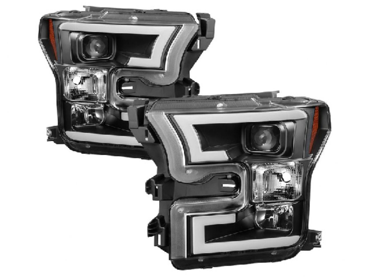 Spyder Headlights PRO-YD-FF15015-LBDRL-BK Item Image