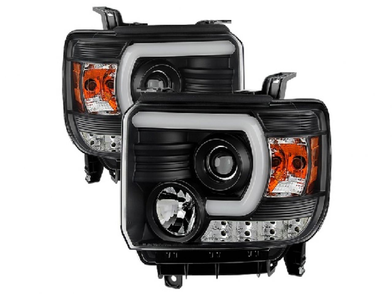 Spyder Headlights PRO-YD-GS14V2-LBDRL-BK Item Image