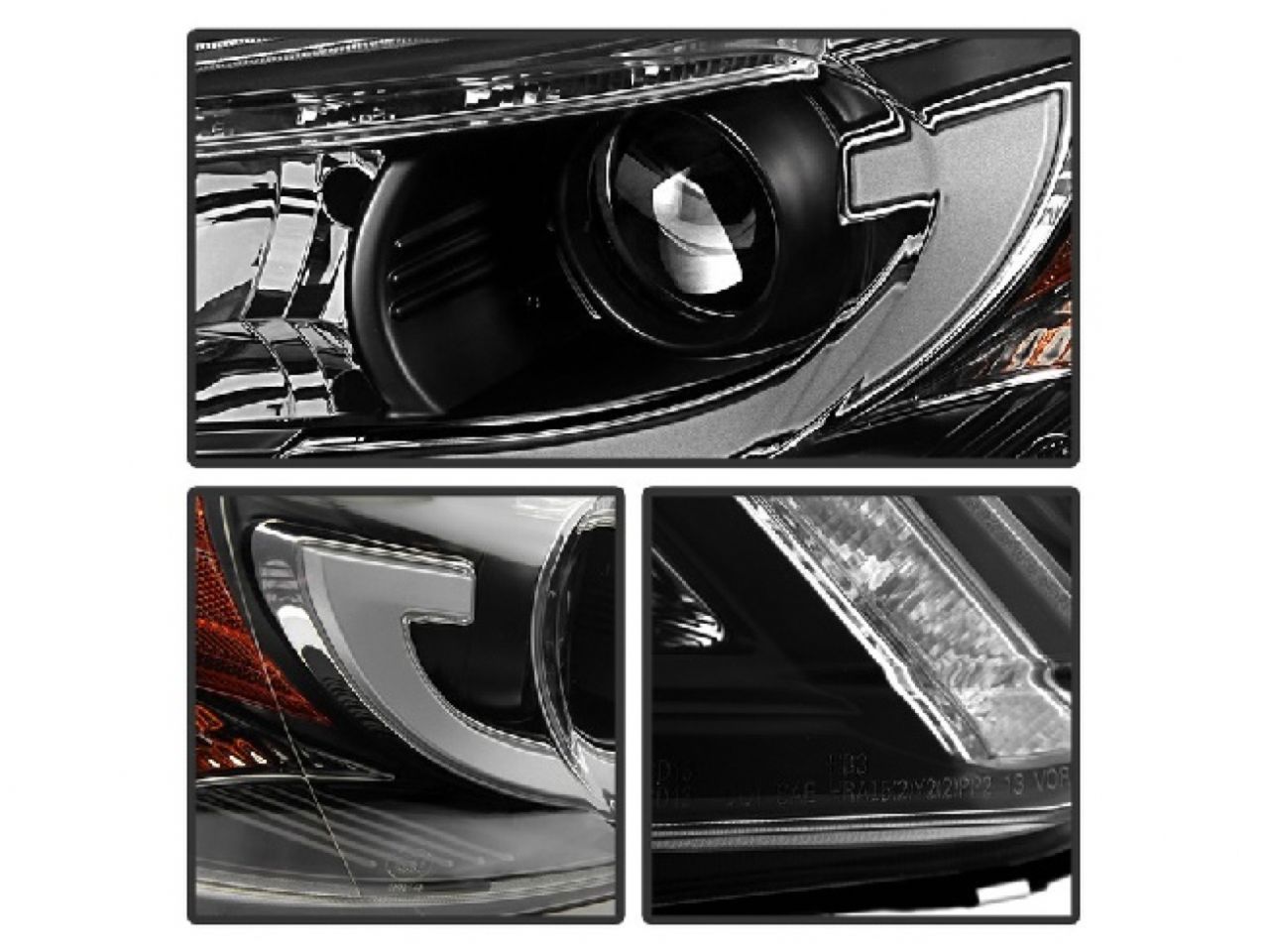 Spyder Honda Accord 2013-2015 4DR Projector Headlights