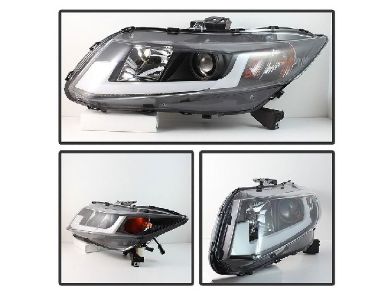 Spyder Honda Civic 2012-2014 Projector Headlights