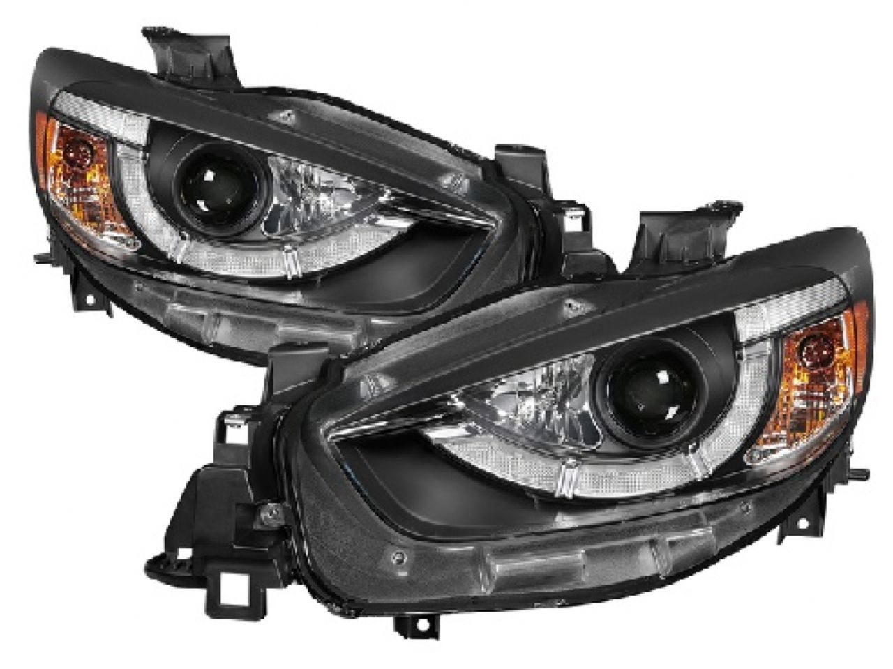 Spyder Headlights PRO-YD-MCX513-DRL-BK Item Image