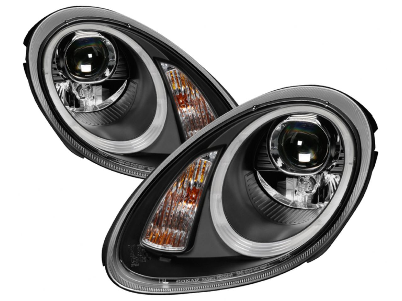 Spyder Headlights PRO-YD-P98705-DRL-BK Item Image