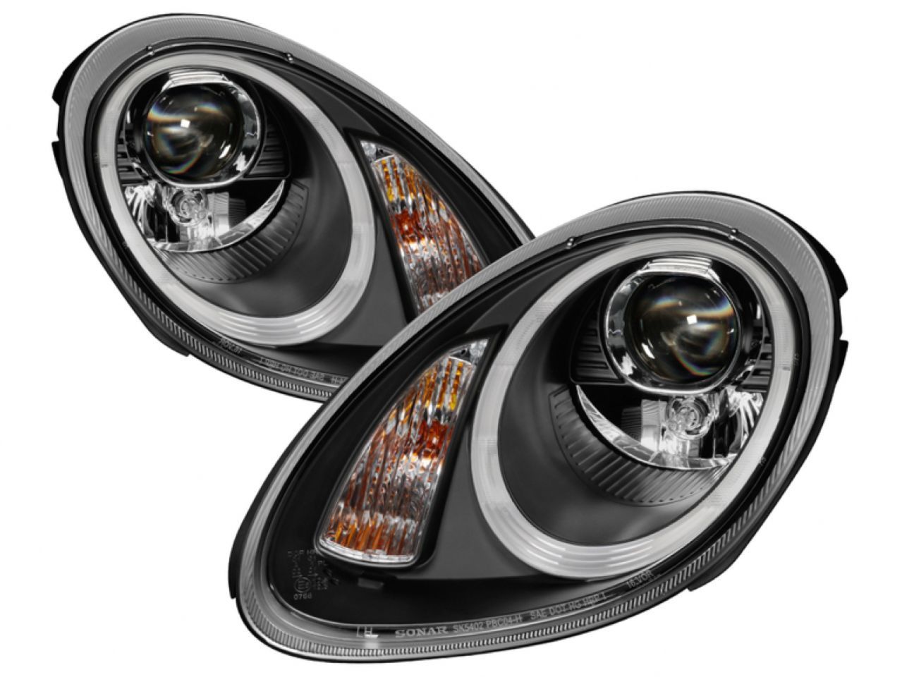 Spyder Headlights PRO-YD-P98705-HID-DRL-BK Item Image