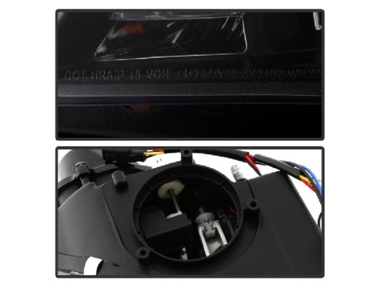 Spyder Subaru impreza WRX 2006-2007 Projector Headlights - Xenon/HID Model On