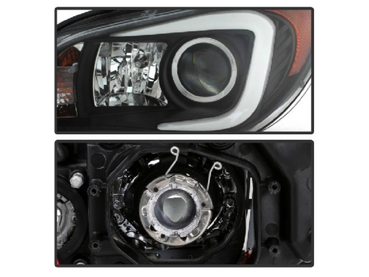 Spyder Subaru Impreza WRX 2006-2007 Projector Headlights - Halogen Model Only