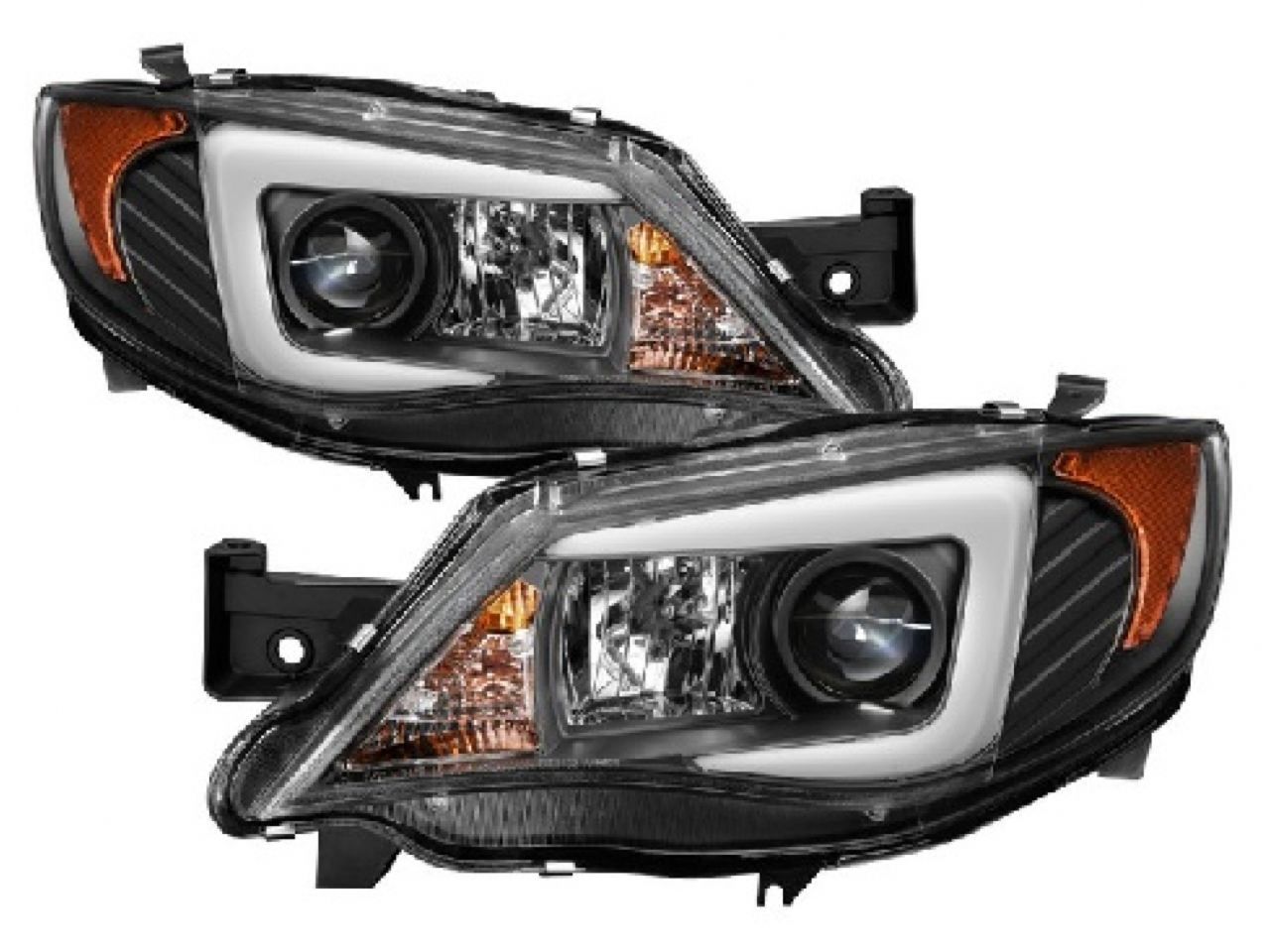 Spyder Headlights PRO-YD-SWRX08-LBDRL-BK Item Image