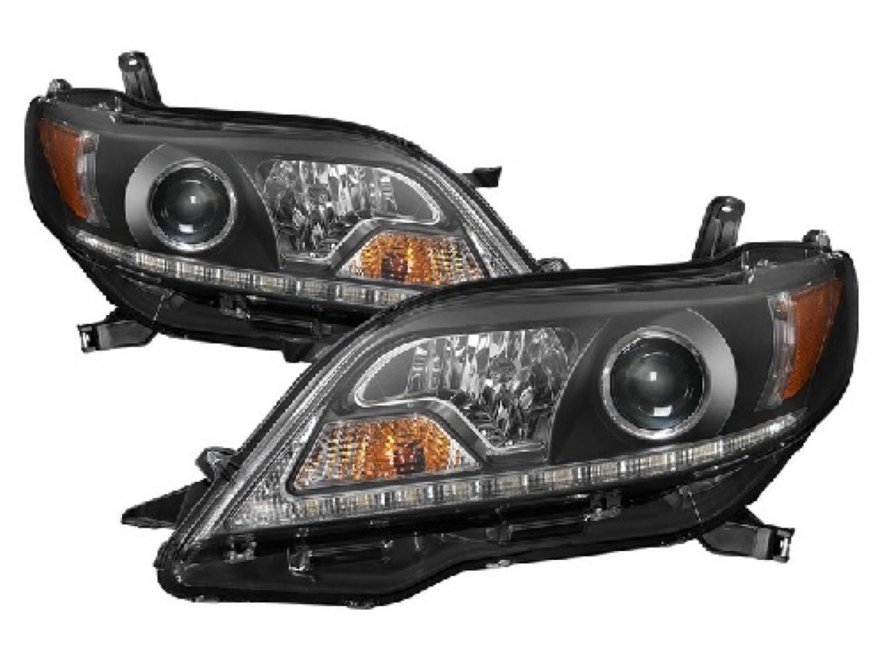 Spyder Headlights PRO-YD-TSEN15-DRL-BK Item Image