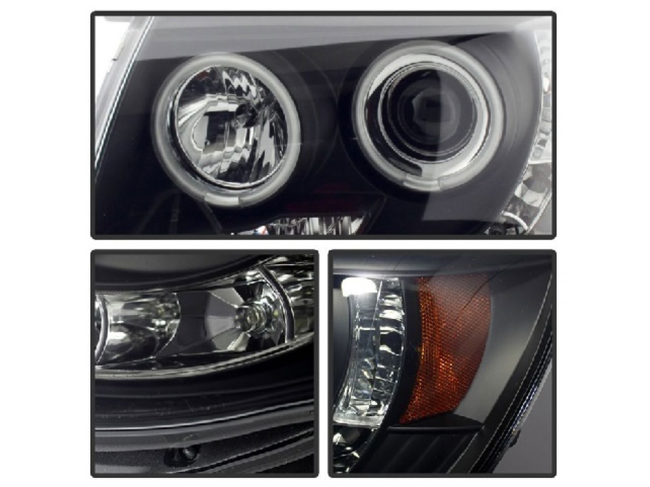 Spyder Toyota Tacoma 05-11 Projector Headlights - CCFL Halo