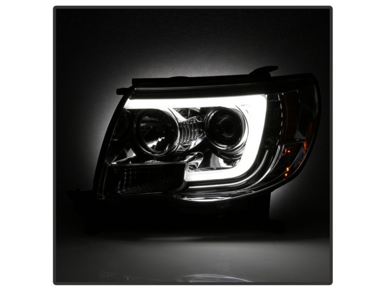 Spyder Toyota Tacoma 05-11 Version 2 Projector Headlights - Light Bar DRL