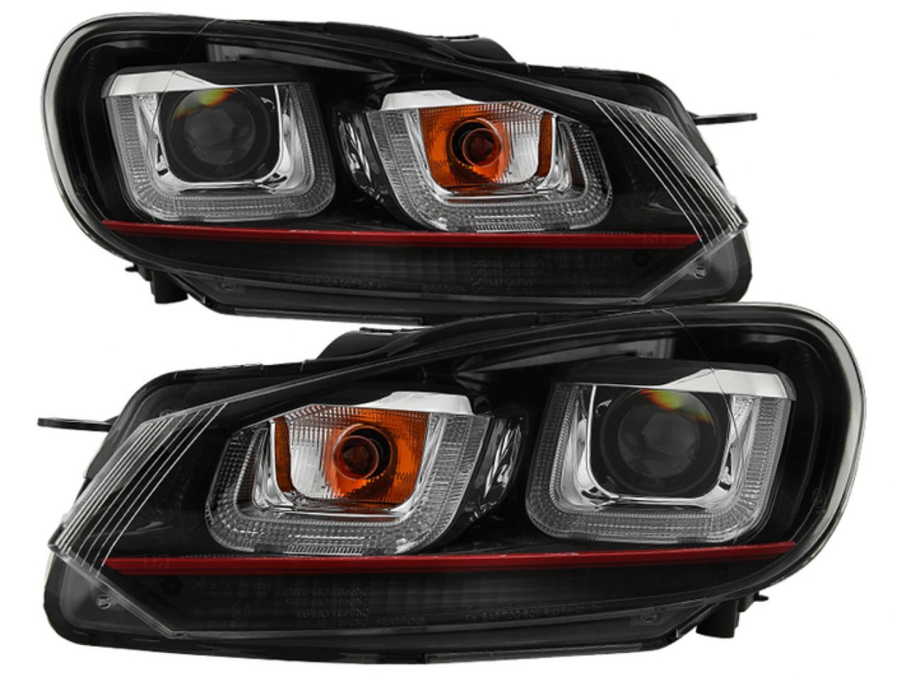 Spyder Headlights PRO-YD-VG10V3R-DRL-BK Item Image