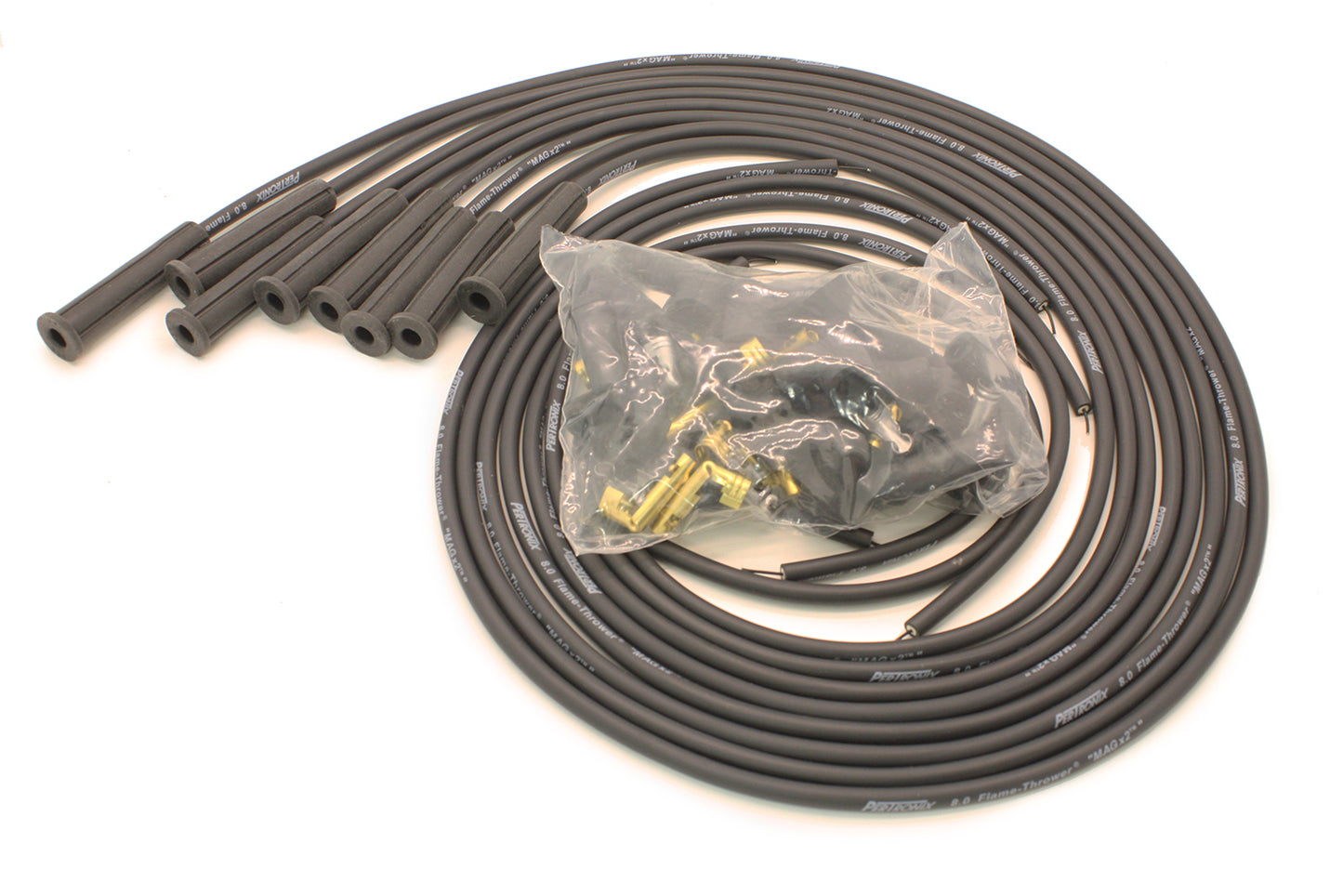 Pertronix 8MM Universal Wire Set - Black PRT808280