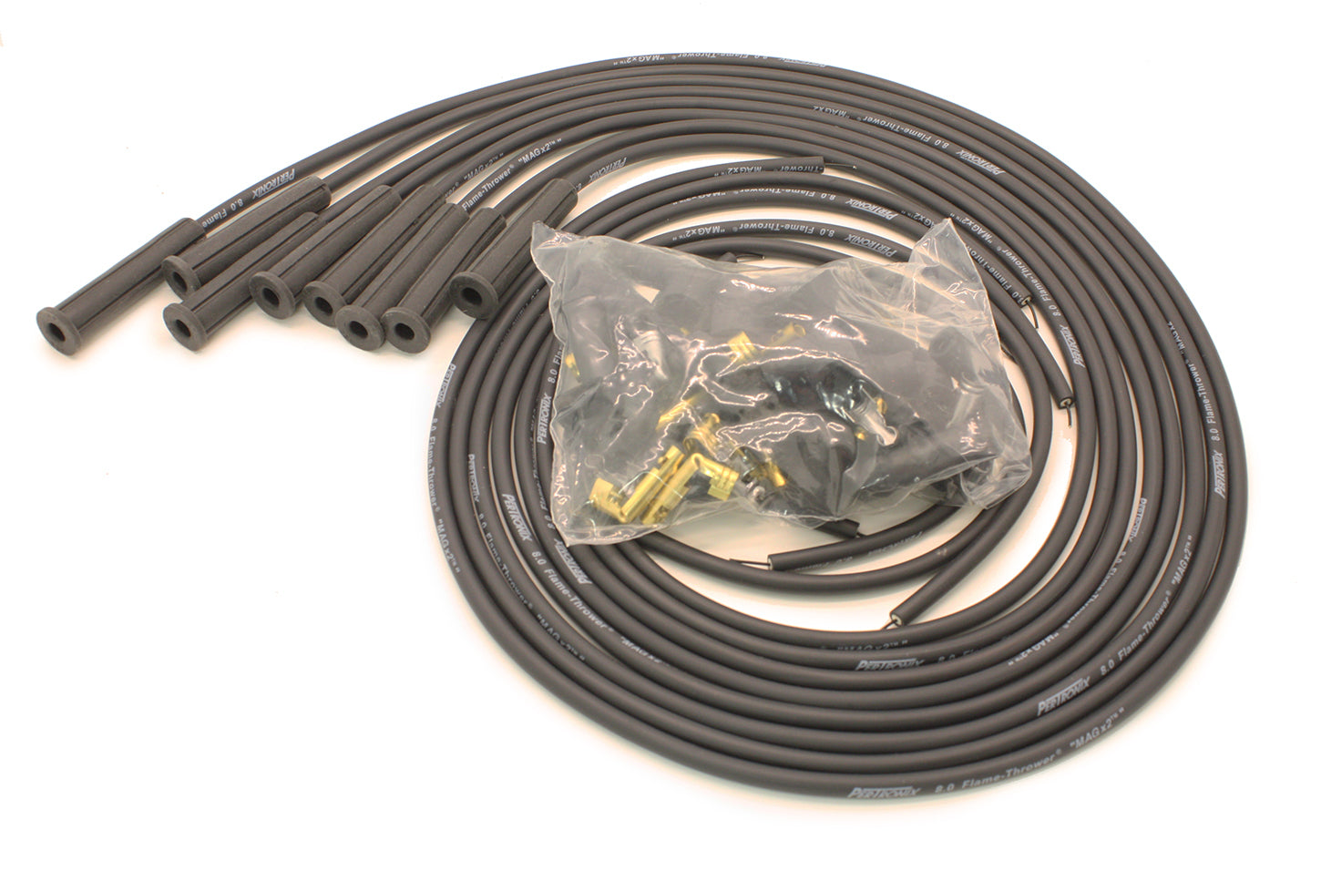 Pertronix 8MM Universal Wire Set - Black PRT808280