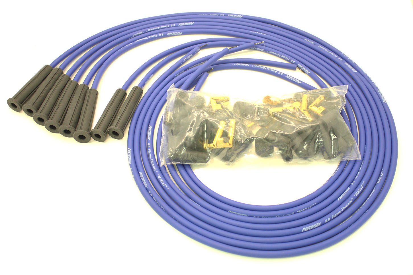 Pertronix 8MM Universal Wire Set - Blue PRT808380