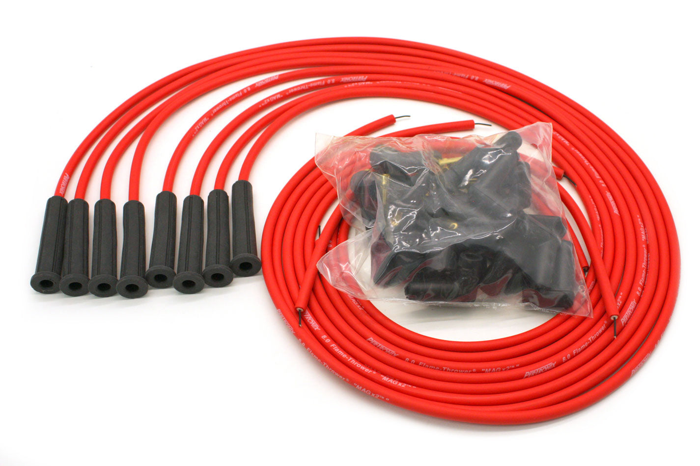 Pertronix 8MM Universal Wire Set - Red PRT808480