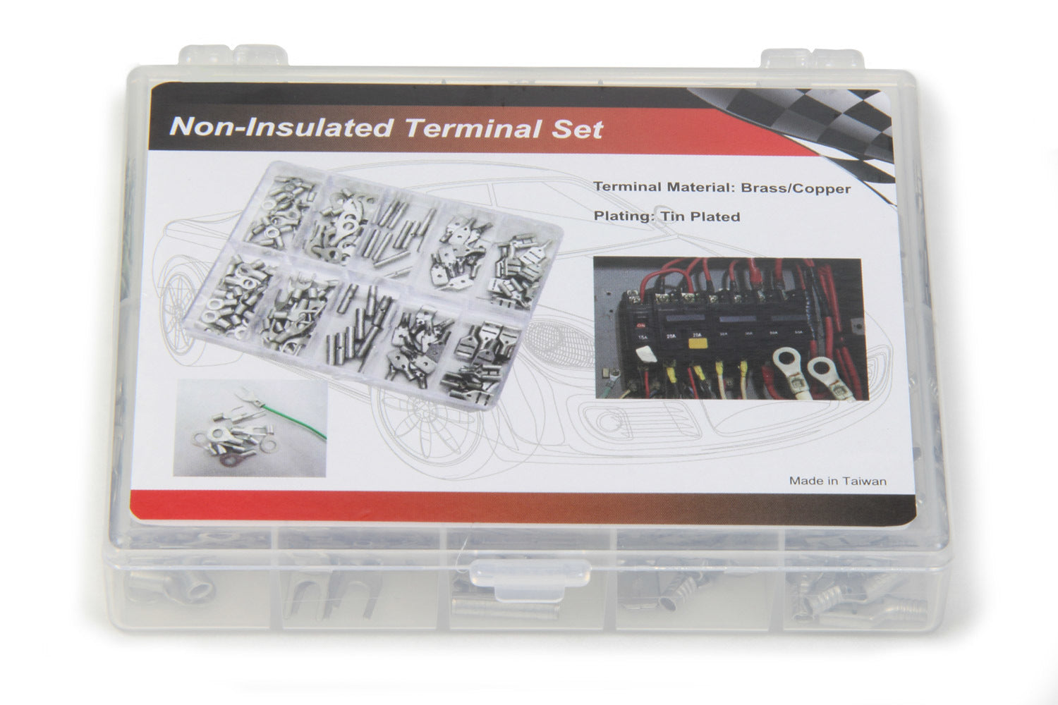 Pertronix Terminal Kit - Non- Insulated (150pk) PRTA2031