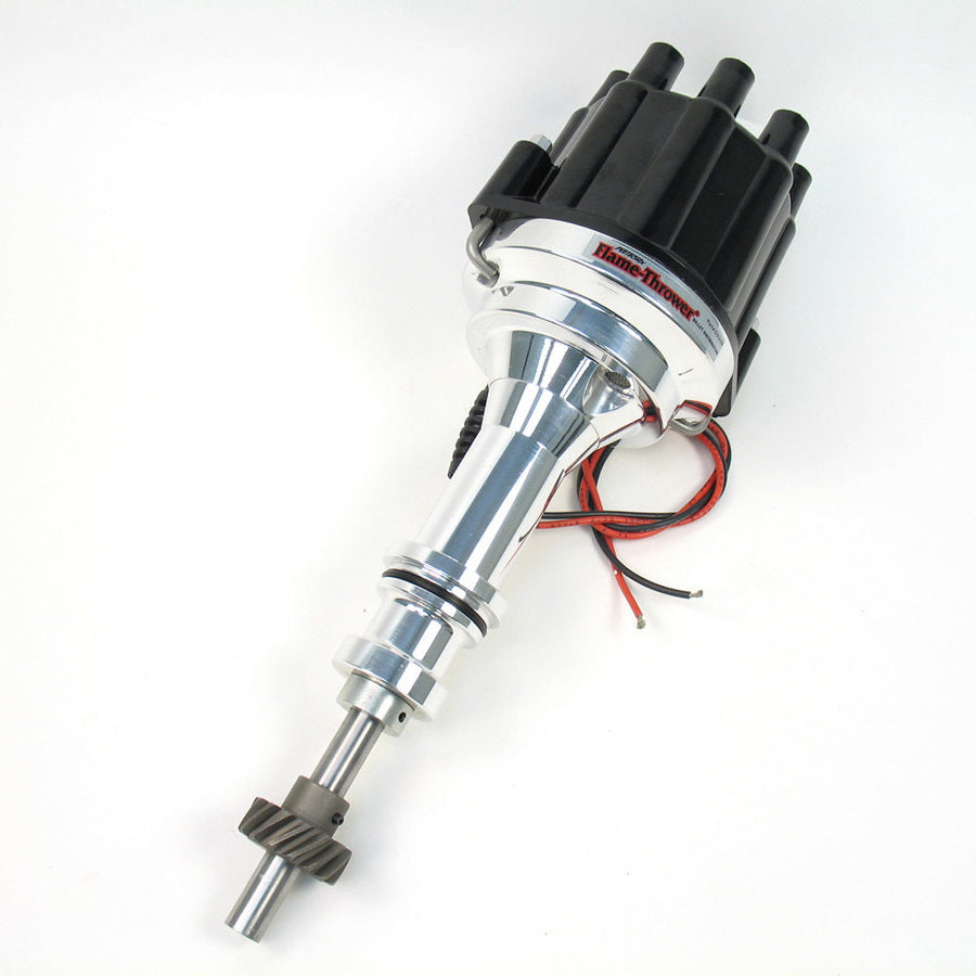 Pertronix BBF Billet Distributor w/Black Cap - Marine PRTD232800