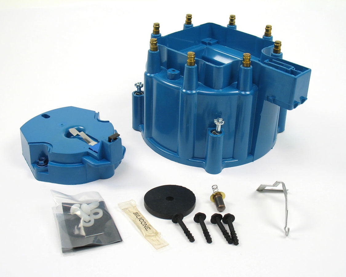 Pertronix GM V8 Cap & Rotor Kit - Blue PRTD4002