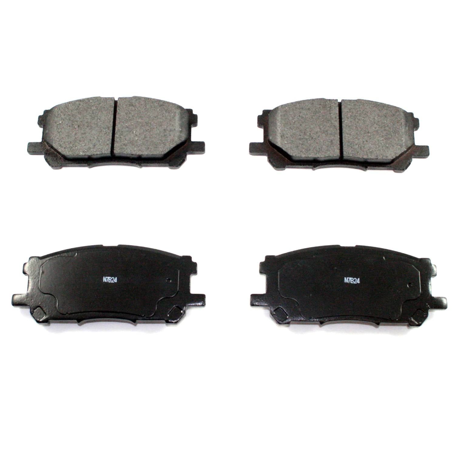 DuraGo DuraGoÂ® Premium Brake Pad  top view frsport BP1005C