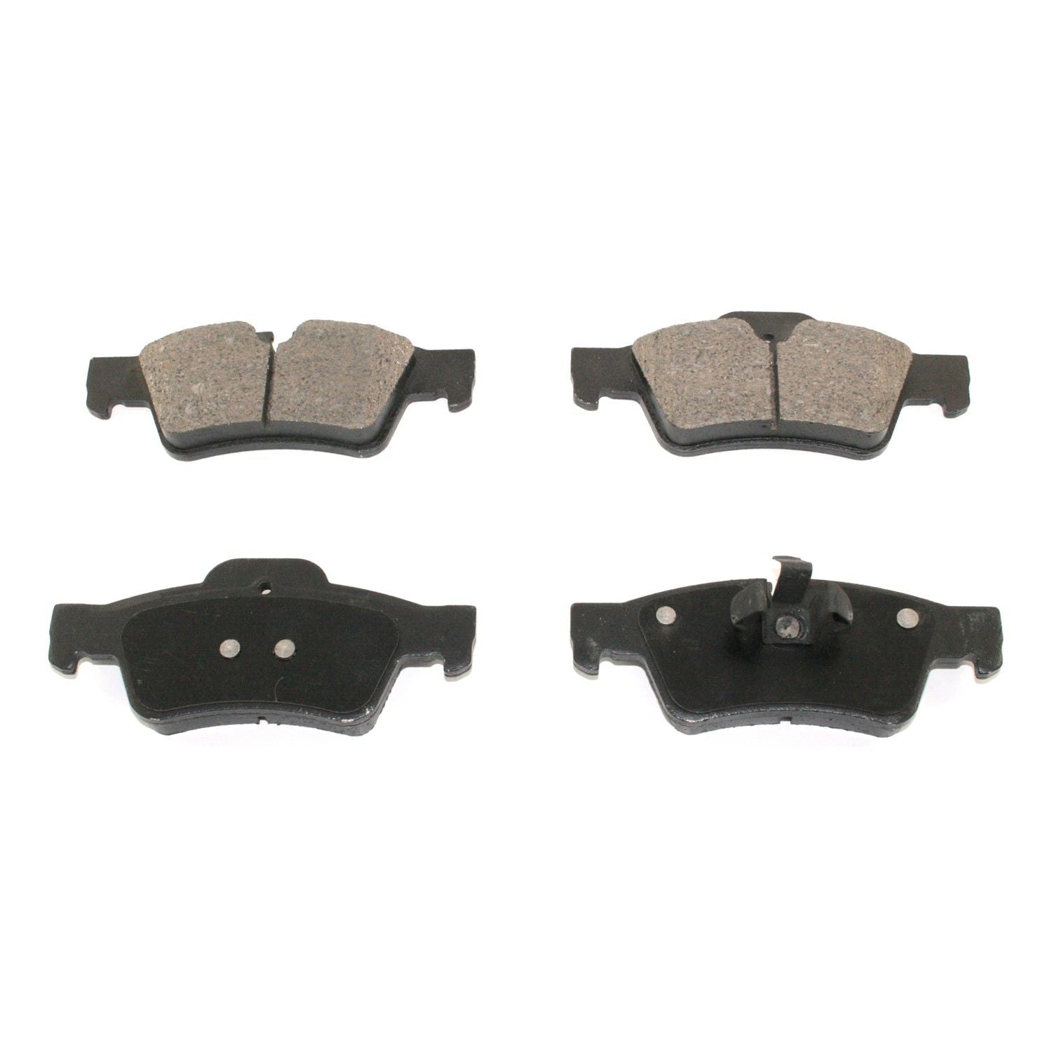 DuraGo DuraGoÂ® Premium Brake Pad  top view frsport BP1122MS