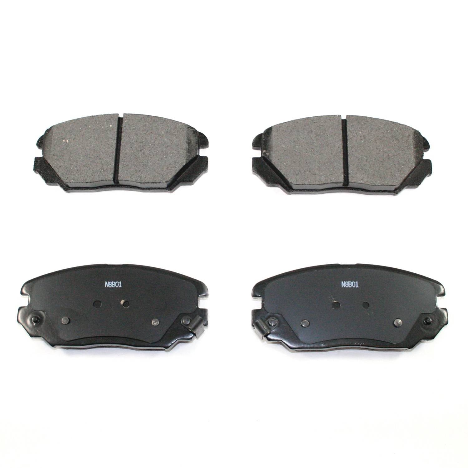 DuraGo DuraGoÂ® Premium Brake Pad  top view frsport BP1125C