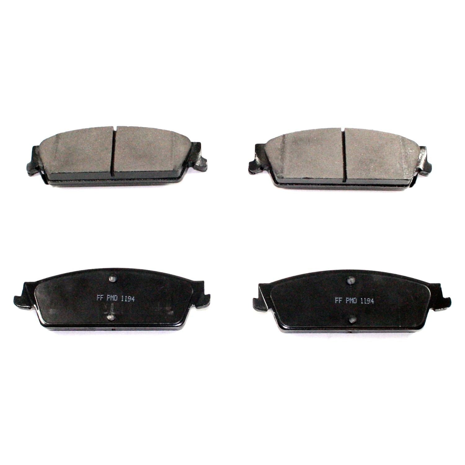 DuraGo DuraGoÂ® Premium Brake Pad  top view frsport BP1194C