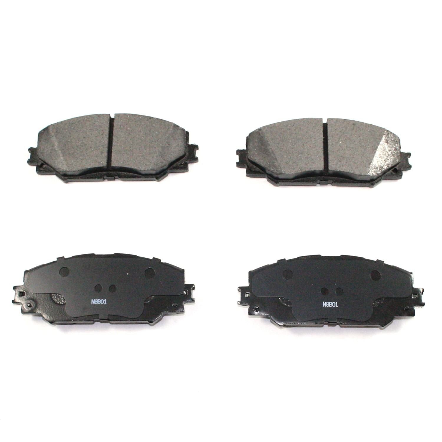 DuraGo DuraGoÂ® Premium Brake Pad  top view frsport BP1210MS