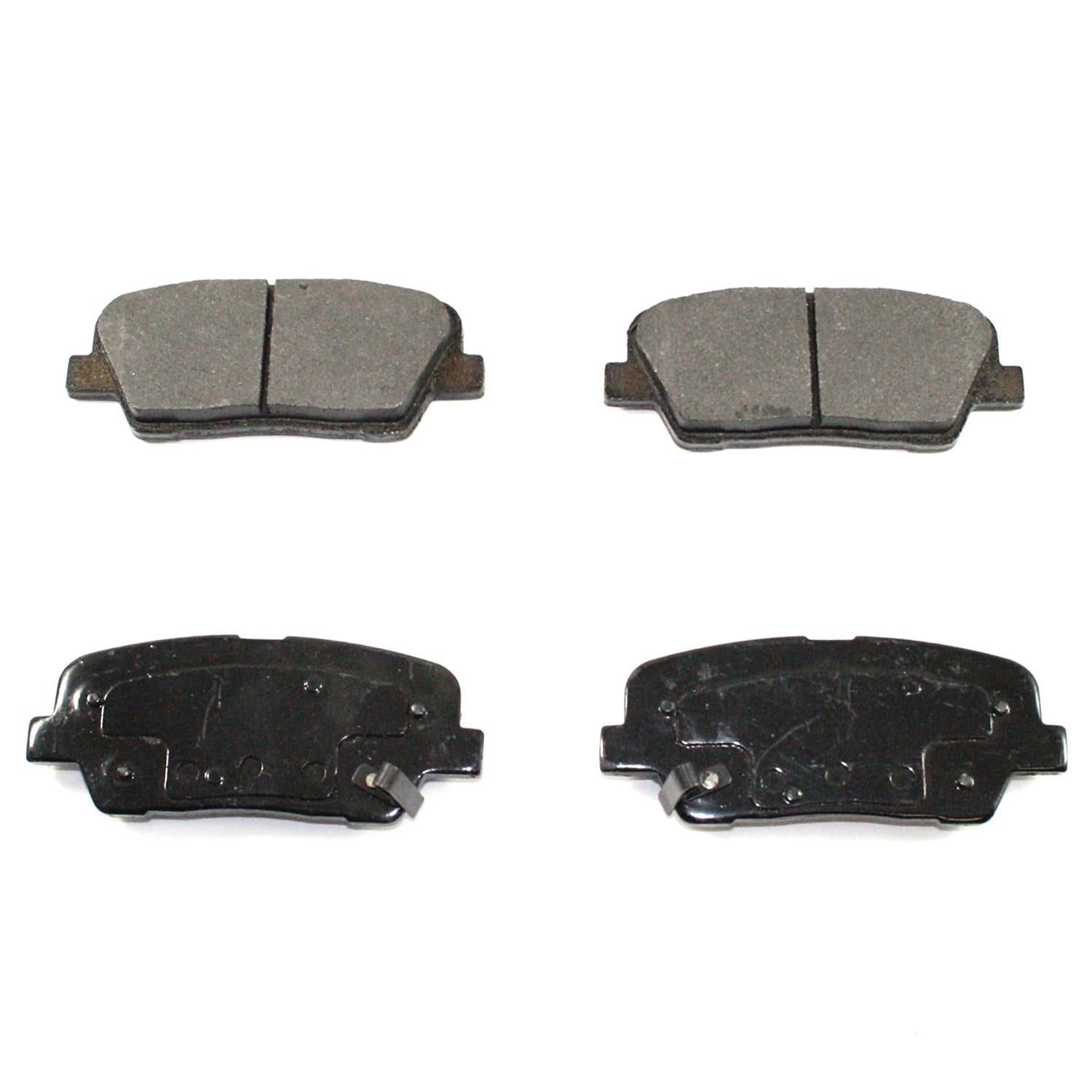 DuraGo DuraGoÂ® Premium Brake Pad  top view frsport BP1284C