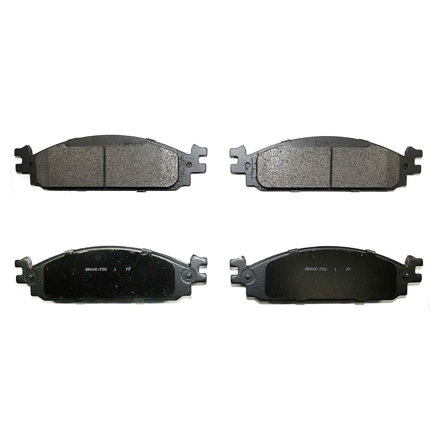 DuraGo DuraGoÂ® Premium Brake Pad  top view frsport BP1376C