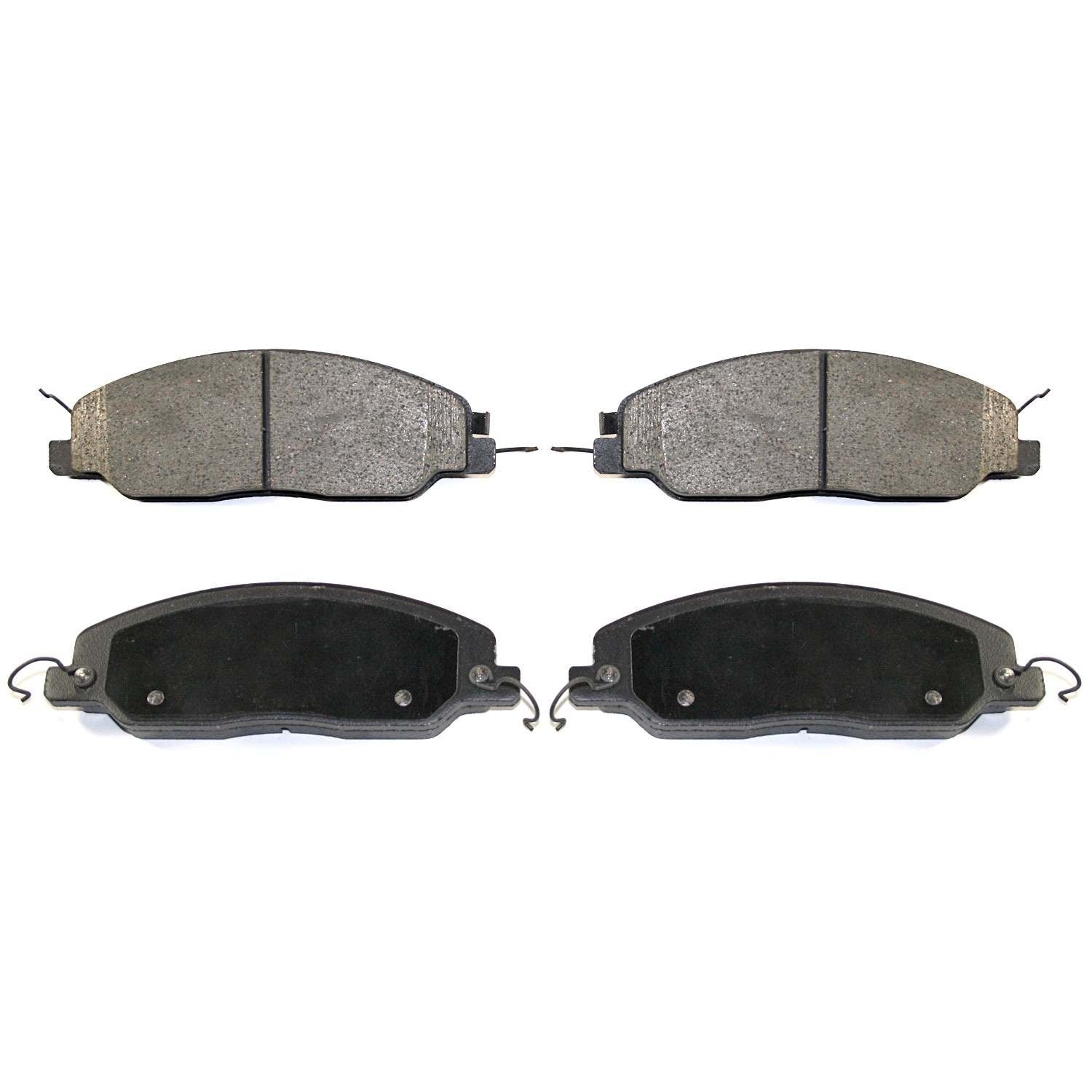 DuraGo DuraGoÂ® Premium Brake Pad  top view frsport BP1464MS