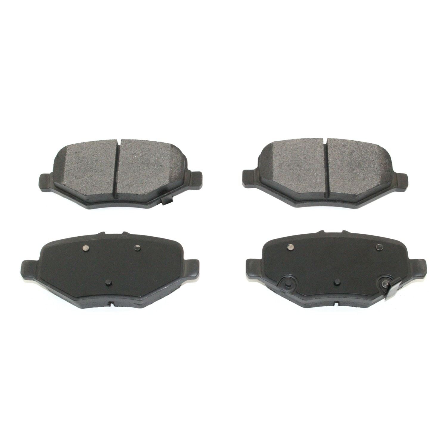 DuraGo DuraGoÂ® Premium Brake Pad  top view frsport BP1612MS