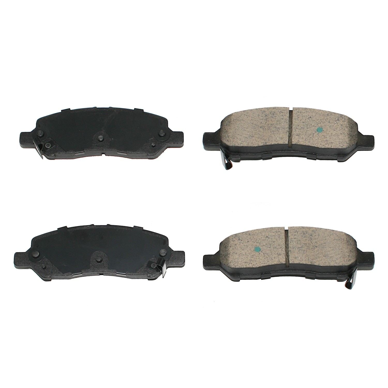 DuraGo DuraGoÂ® Premium Brake Pad  top view frsport BP1647C