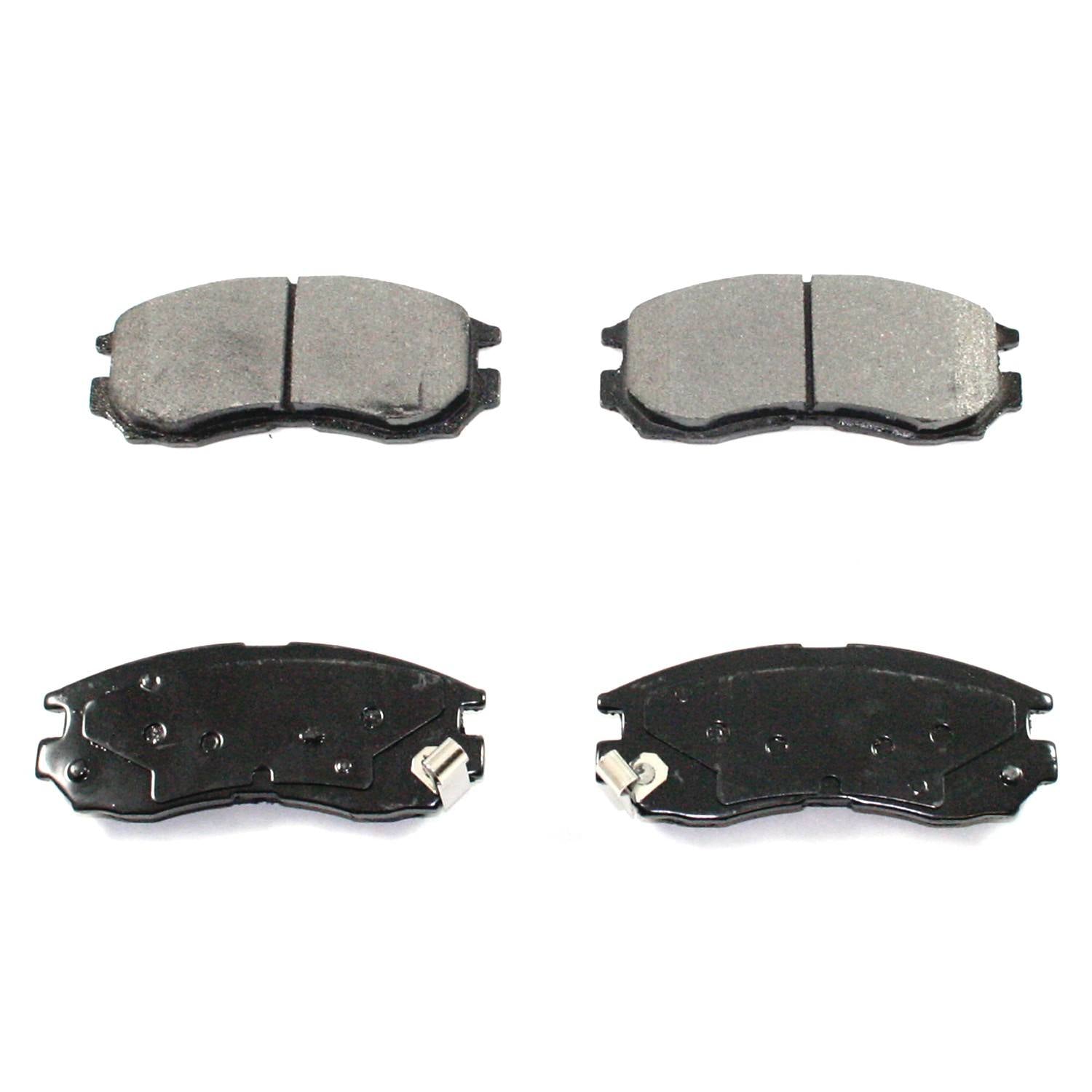 DuraGo DuraGoÂ® Premium Brake Pad  top view frsport BP484C