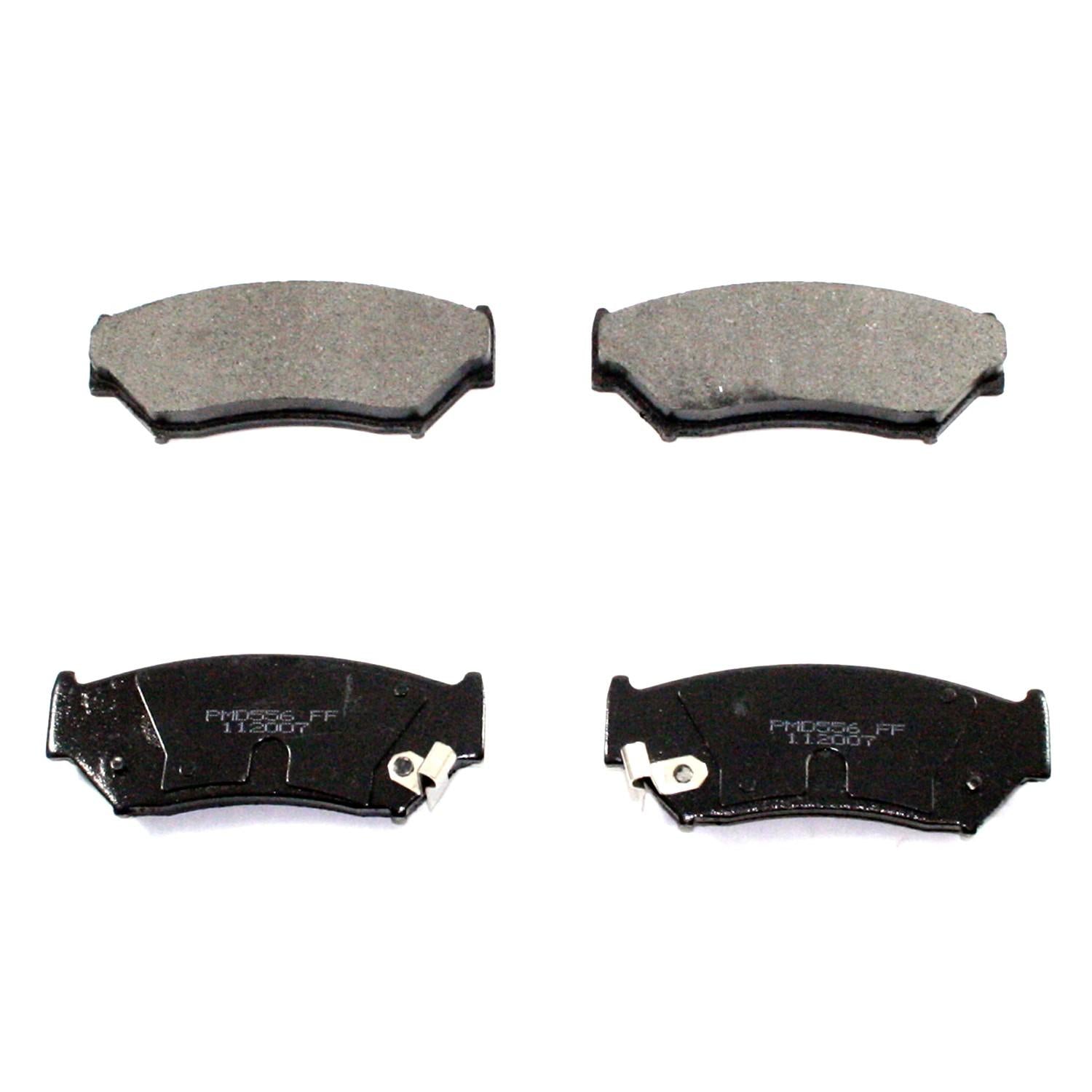 DuraGo DuraGoÂ® Premium Brake Pad  top view frsport BP556C