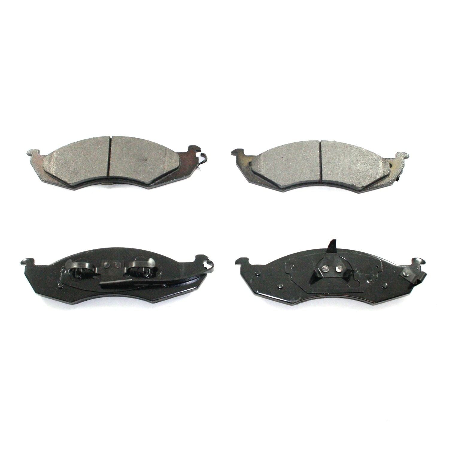 DuraGo DuraGoÂ® Premium Brake Pad  top view frsport BP576C