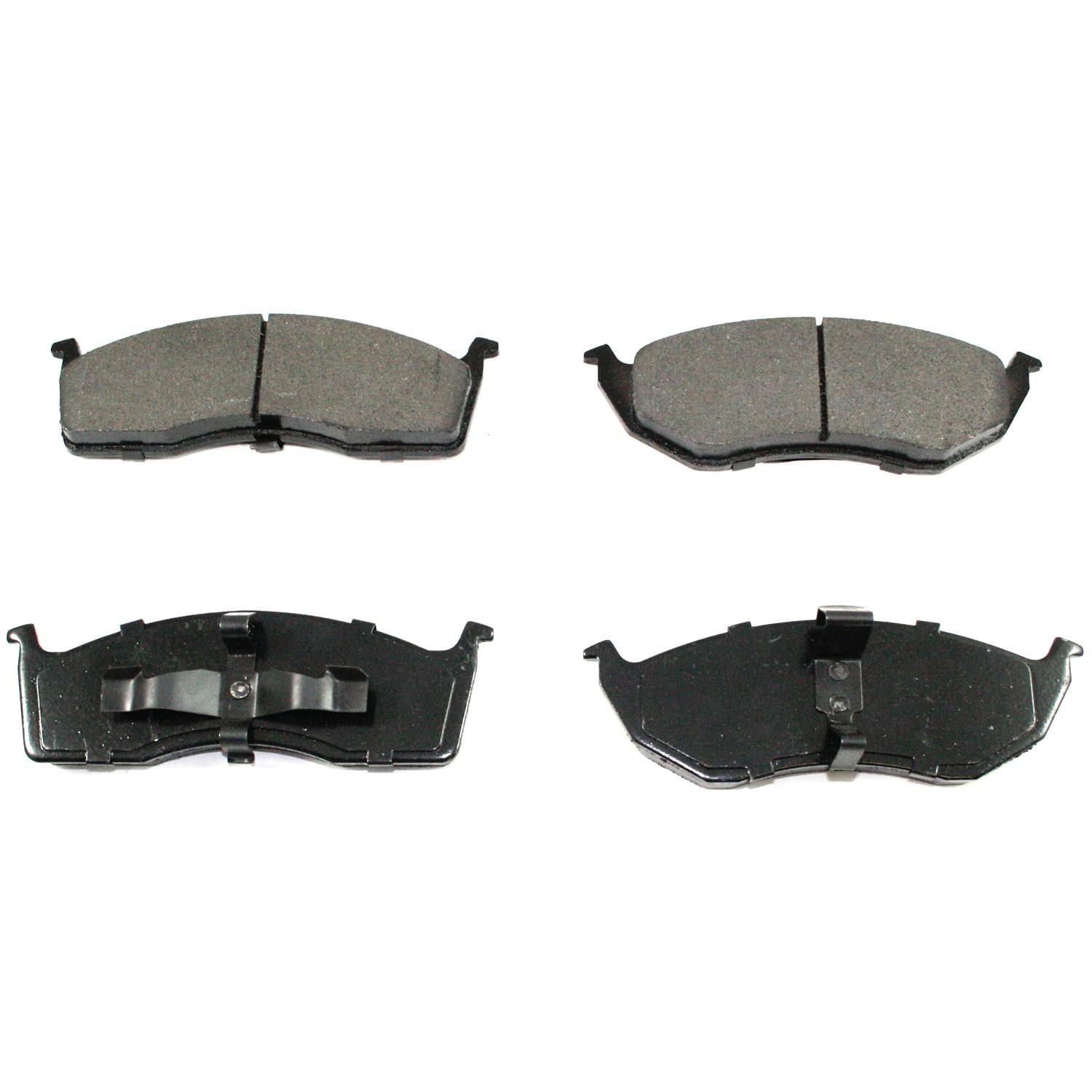 DuraGo DuraGoÂ® Premium Brake Pad  top view frsport BP591C