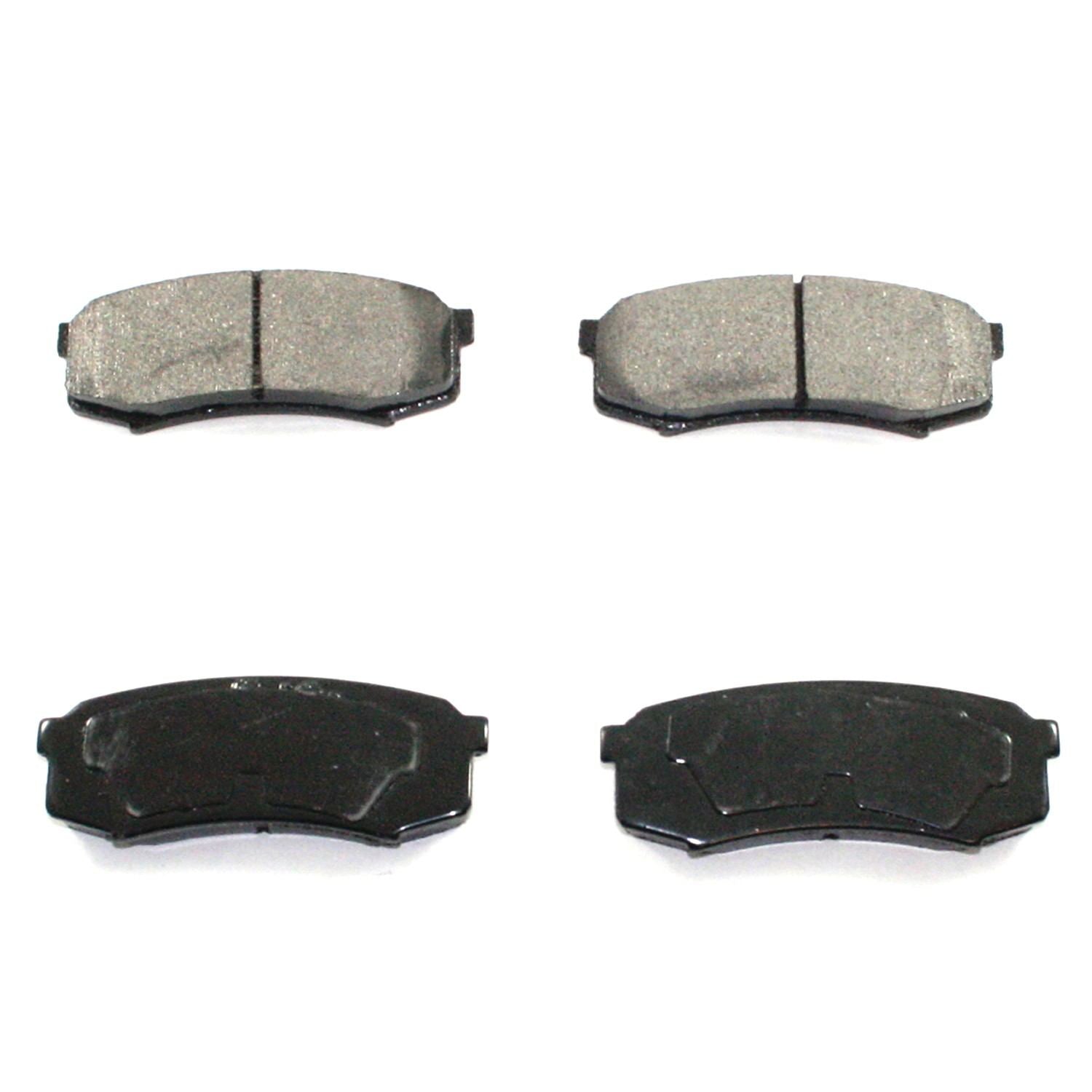 DuraGo DuraGoÂ® Premium Brake Pad  top view frsport BP606C