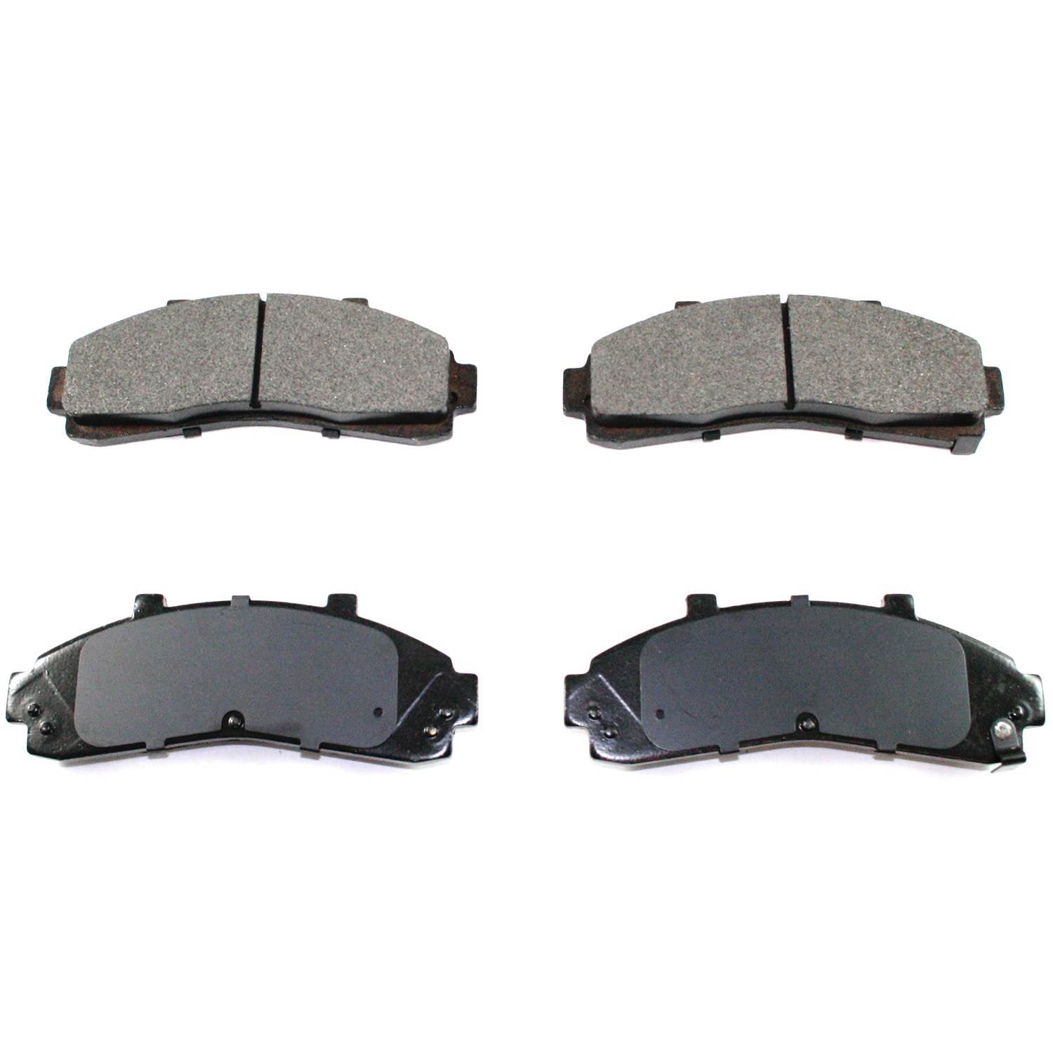 DuraGo DuraGoÂ® Premium Brake Pad  top view frsport BP652C