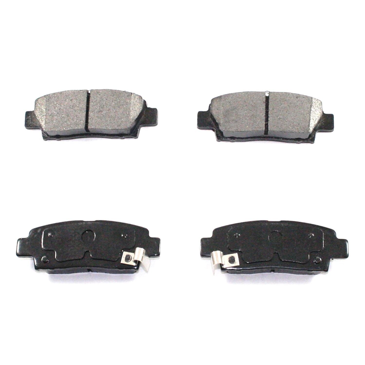 DuraGo DuraGoÂ® Premium Brake Pad  top view frsport BP672C