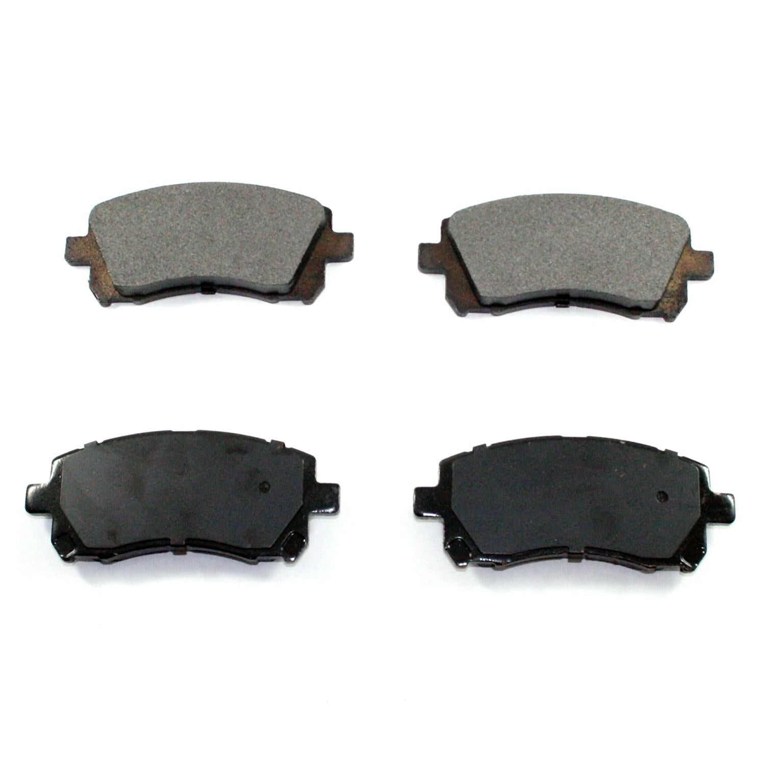 DuraGo DuraGoÂ® Premium Brake Pad  top view frsport BP721MS