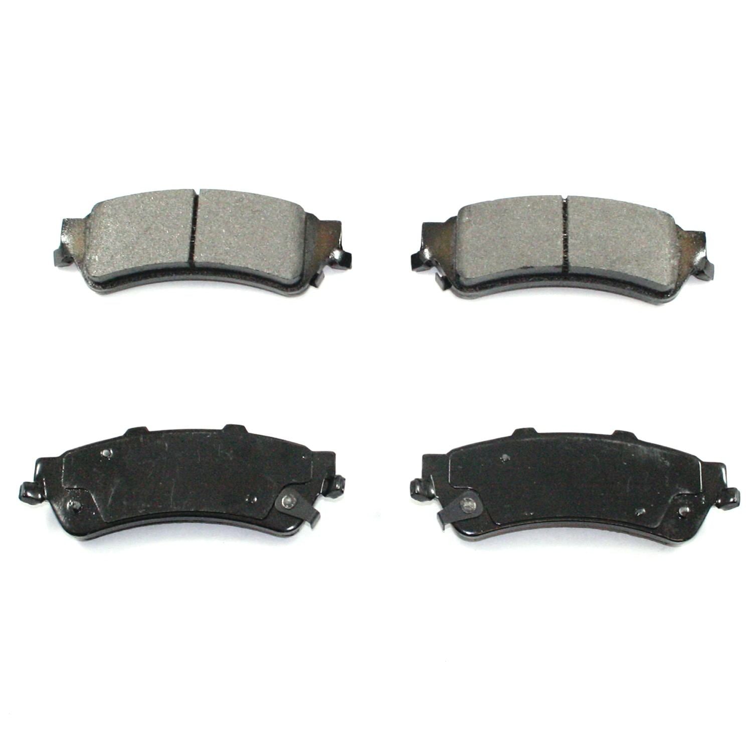 DuraGo DuraGoÂ® Premium Brake Pad  top view frsport BP792MS