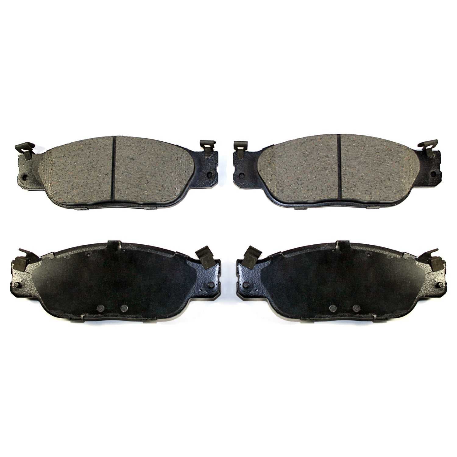 DuraGo DuraGoÂ® Premium Brake Pad  top view frsport BP849AMS