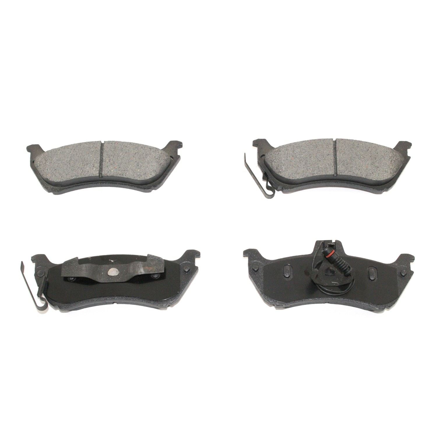 DuraGo DuraGoÂ® Premium Brake Pad  top view frsport BP875C