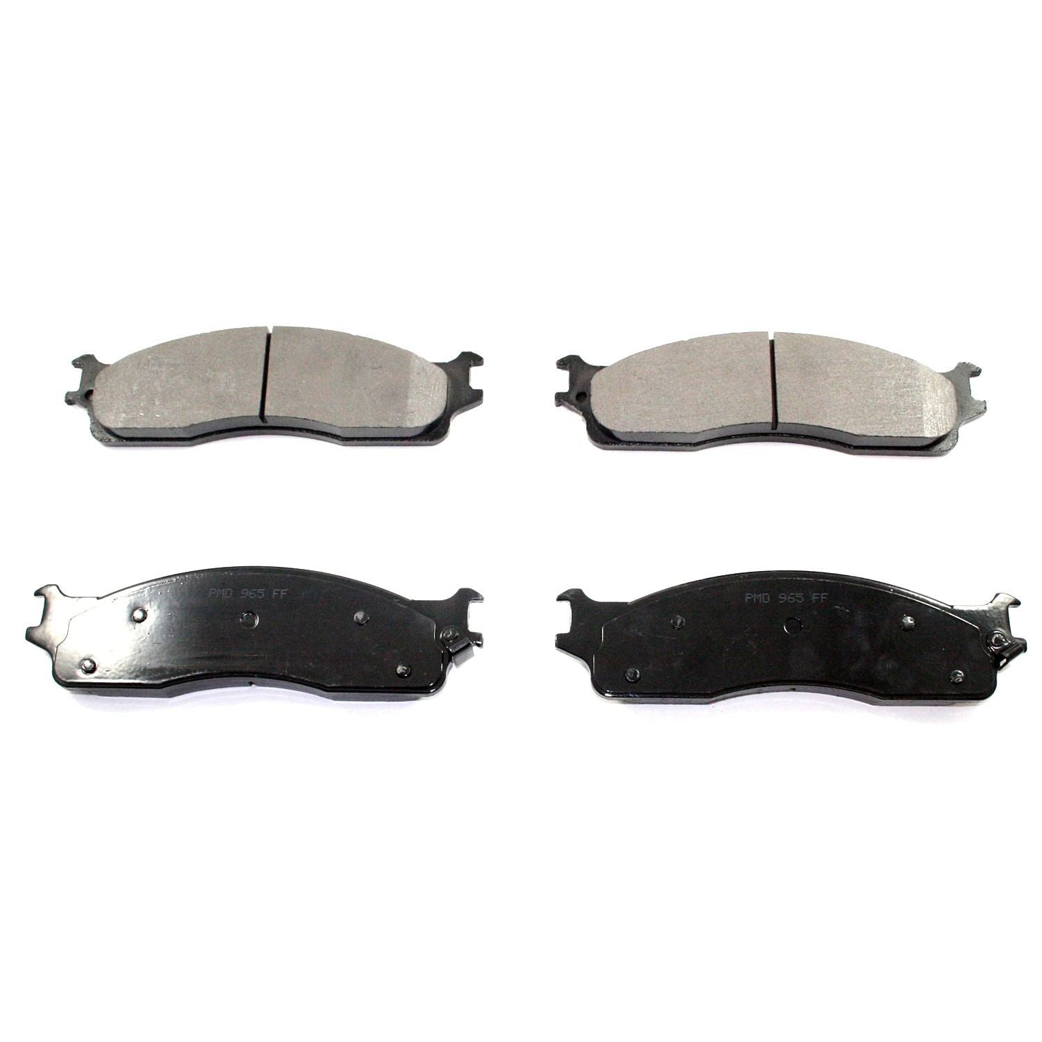 DuraGo DuraGoÂ® Premium Brake Pad  top view frsport BP965C