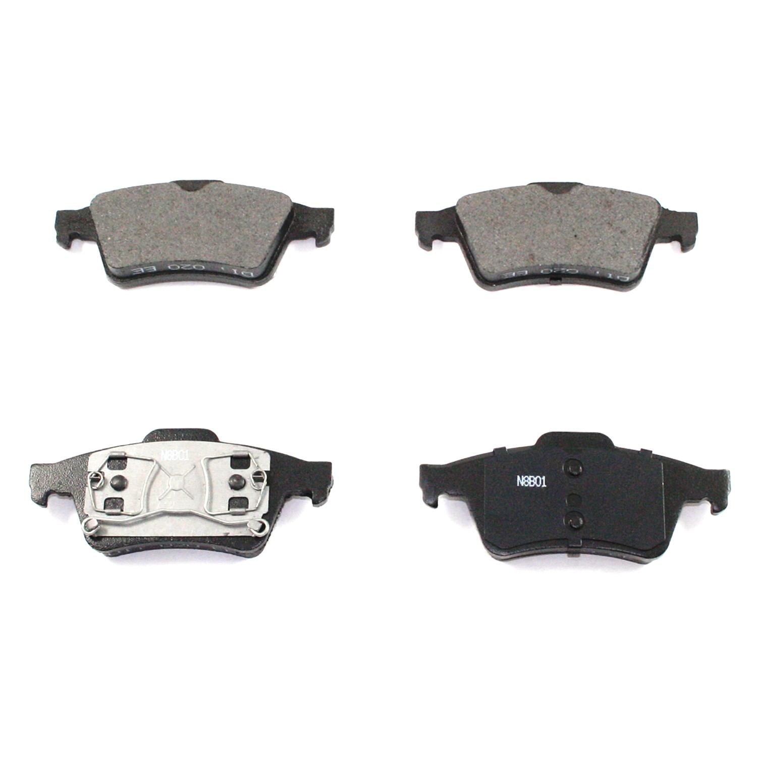 DuraGo DuraGoÂ® Premium Brake Pad  top view frsport BP973C