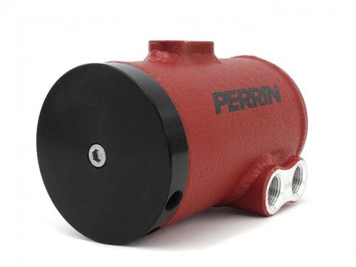 Perrin Red Air Oil Separator - Subaru WRX / STI 08-14 w/ TMIC *Discontinued