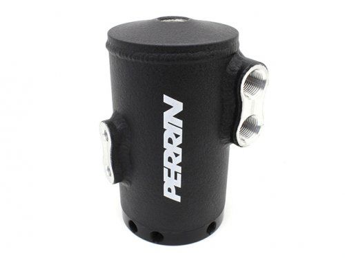 Perrin Performance Performance Black Air Oil Separator - Subaru WRX / STI 08-14 w/ TMIC