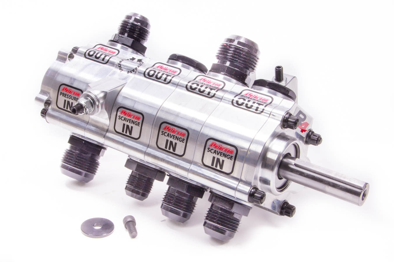 Peterson Fluid Pump 4 Stage R4 Bellhous Mount w/Rear Drive PTR04-4056